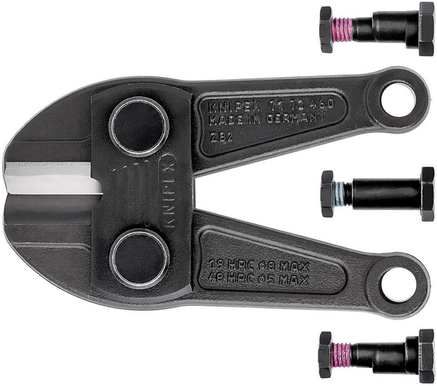 KNIPEX 71 79 460 Ersatzmesserkopf für 71 72 460 komplett mit Schrauben )
