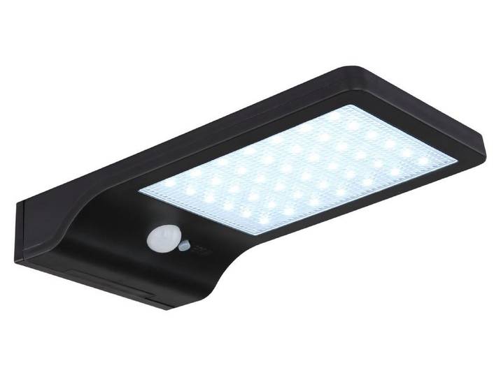 Applique murale extérieure solaire avec détecteur de mouvement Lampe solaire LED Lampe solaire 36497