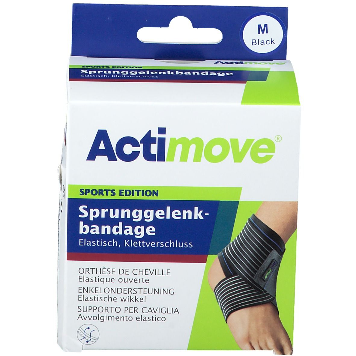 Actimove Sport Steunverband Enkel Medium 1 St Bandage(s)