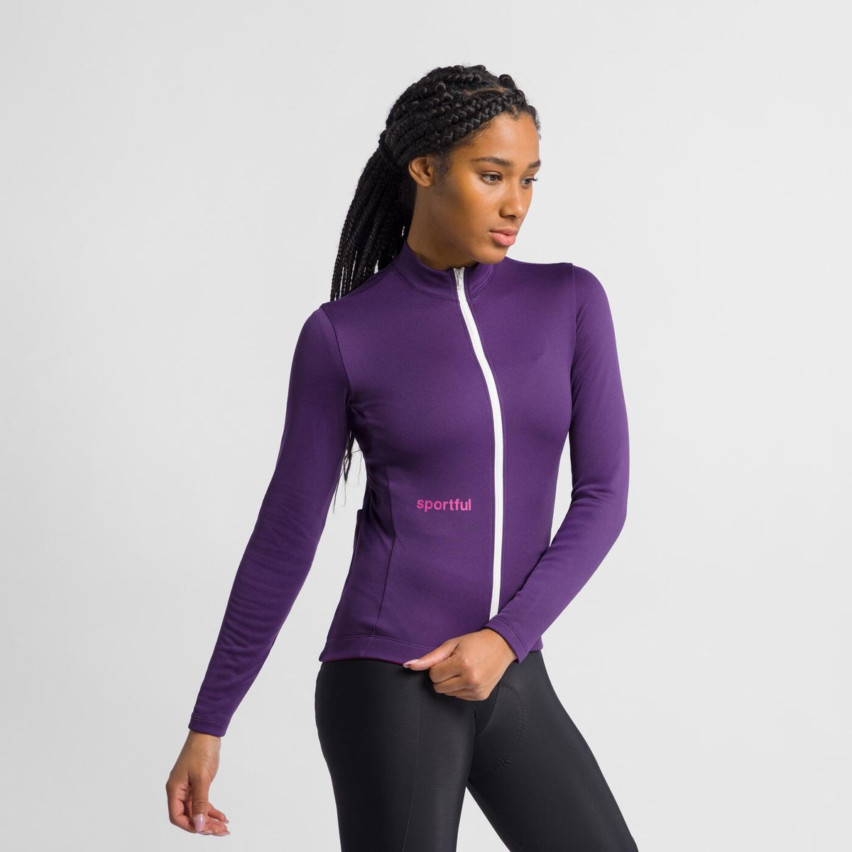 Sportful Classic W Thermal Jersey galactic purple (527) S 1125523-527-S