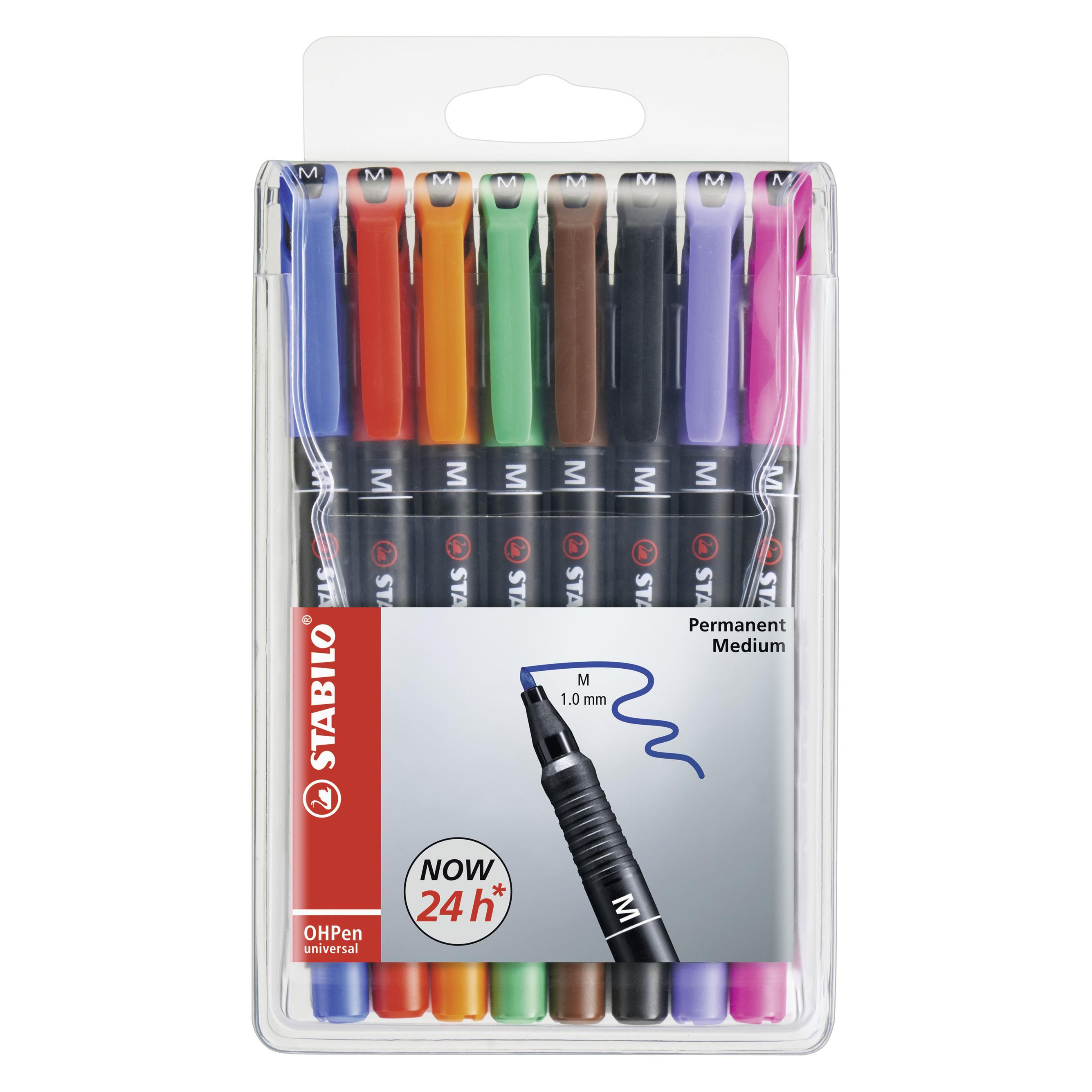 Stabilo OHPen universal Folienstift permanent (8x) (843/8)
