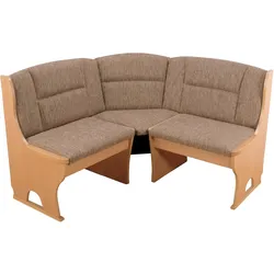 möbel direkt online Eckbank 125x125 cm Madrid Buche