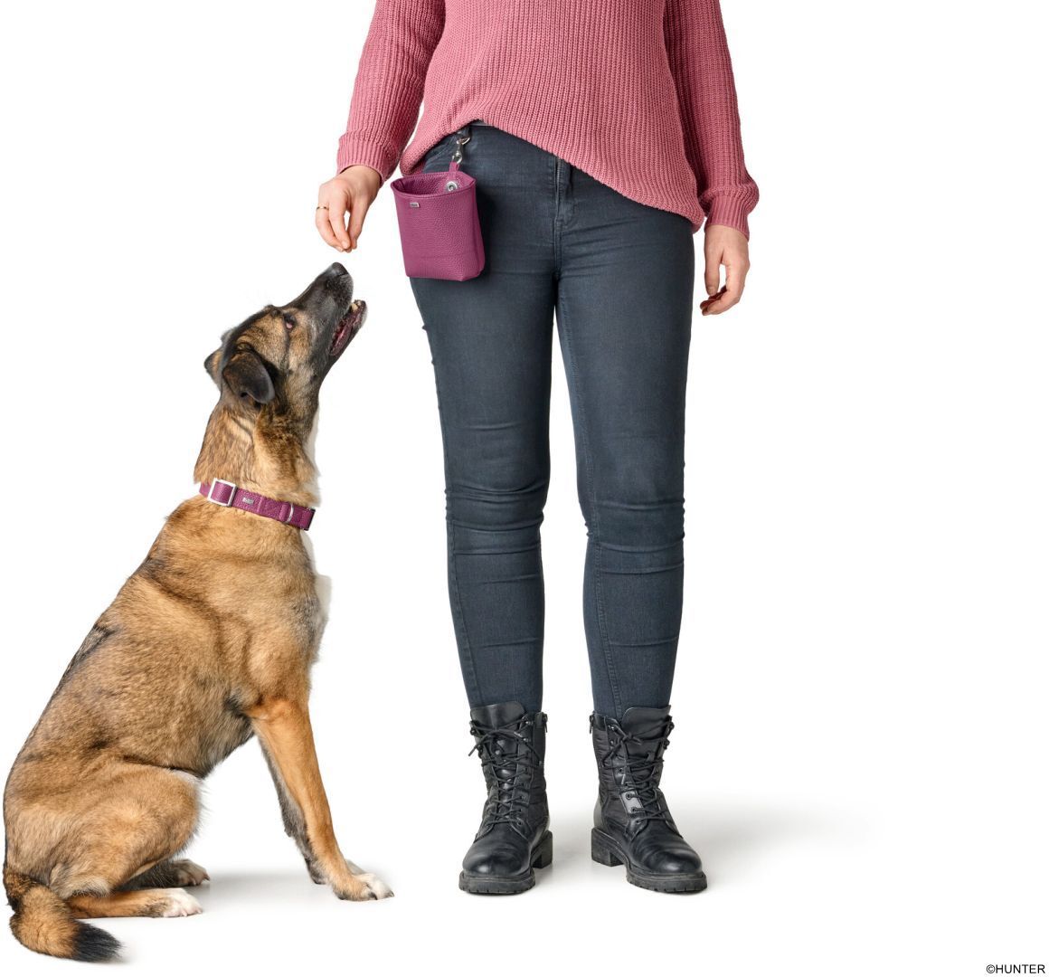 DOG SPORT HUNTER Snackbeutel Sofia, himbeer