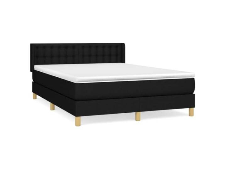 PUGYNBK Boxspringbett, 140 x 200 cm, mit Matratze und verstellbarem Kopfteil