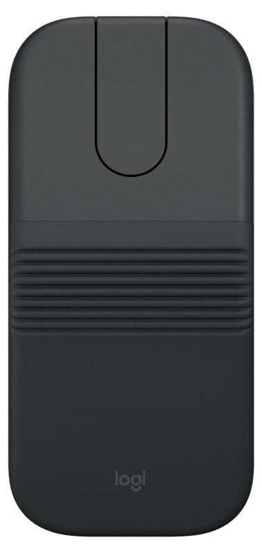 Logitech Mobi Fold draadloze muis met Bluetooth en RF, 4000 DPI, grafietkleur