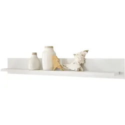 WANDBOARD weiß Pinie, Landhaus, Wandregal 150 cm