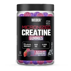 Weider - Micronized Creatine Gummies - 60 GummiesBlackberry + Strawberry