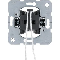 Hager WDE395619 Wechsel-Zugtaster, getrennter Meldekontakt, Wipp-Einsatz Unterputz, 10 A