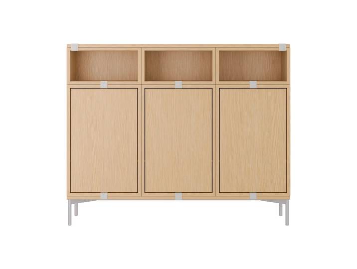 Muuto Système de rangement Stacked Sideboard Configuration 3 Oak
