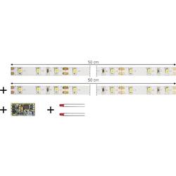 TAMS Elektronik 53-01450-02-C LED-Streifen Fahrtrichtungsabhängig, Dimmen, Schalten mit Modul Passend für (Modellbahn): Innenbeleuchtung für Personenwagen