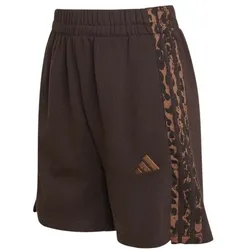 adidas All Over Print 3-Stripes kurze Hose Damen - auco/multco/pr