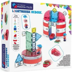 Magna-Tiles  Lighthouse Rescue 26-teilig: Maritime Abenteuer erleben