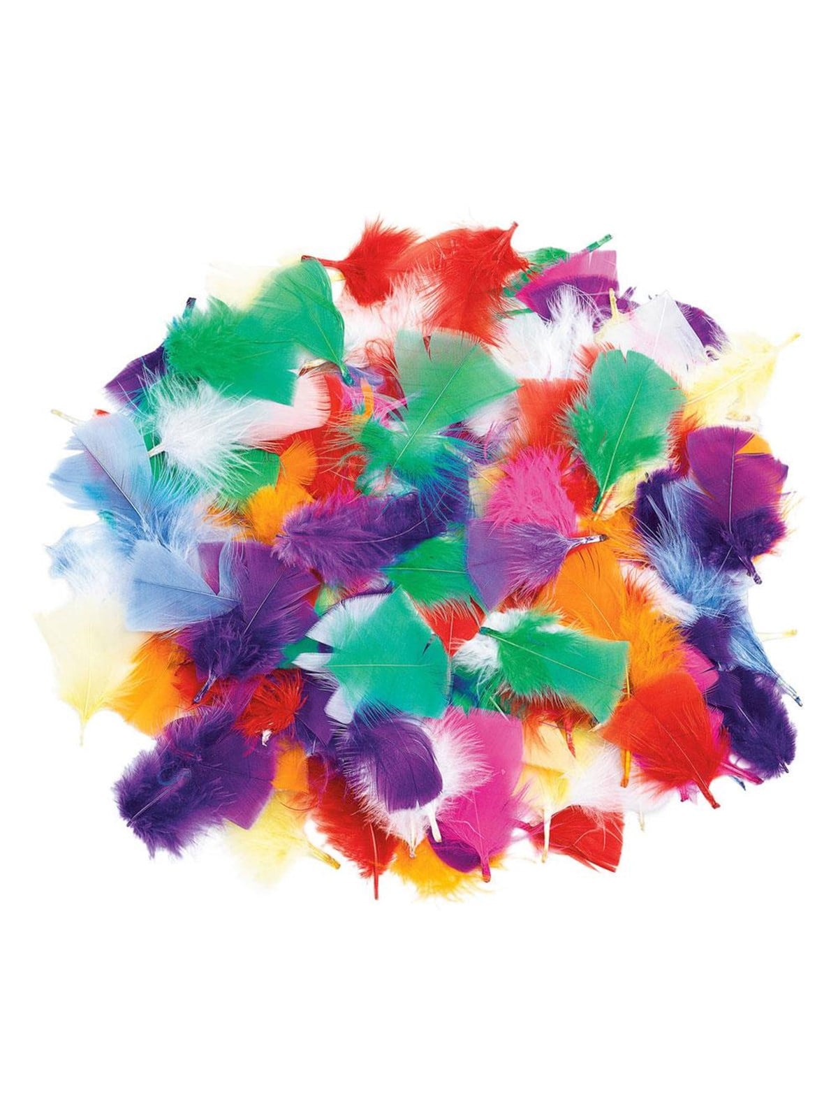 Colorations - Rainbow feathers 85 grams