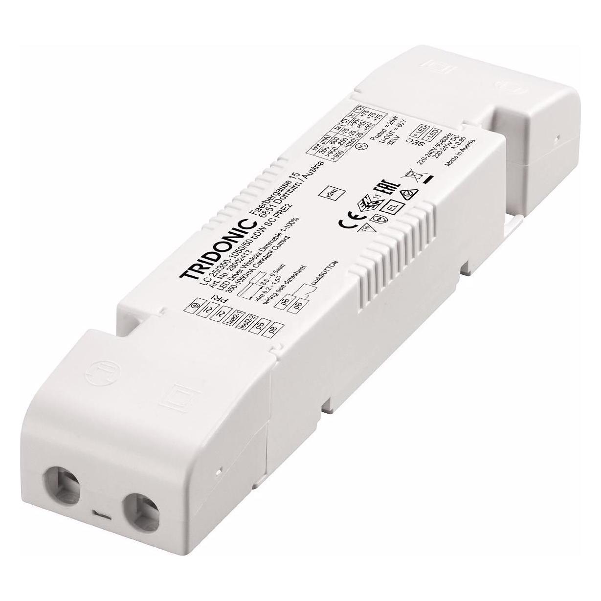 Tridonic BasicDim LC 25W 350-1050mA SC PRE2 (28002413)