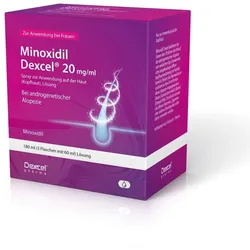 Minoxidil Dexcel® 20 mg/ml 3X60 ml