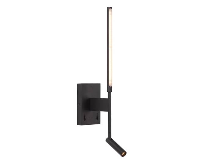 LUCIDE FINAN - Wandleuchte - LED - 2700K - Mit USB-Ladepunkt - Schwarz