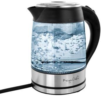 MegaChef 1.8Lt. Glass Tea Kettle with Electric Base