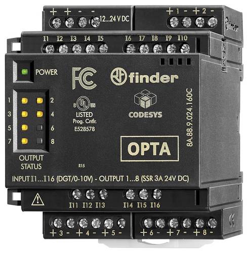 Finder 8A.58.9.024.160C EMR (Elektromechanisches Relais) Erweiterungsmodul I/O-Modul