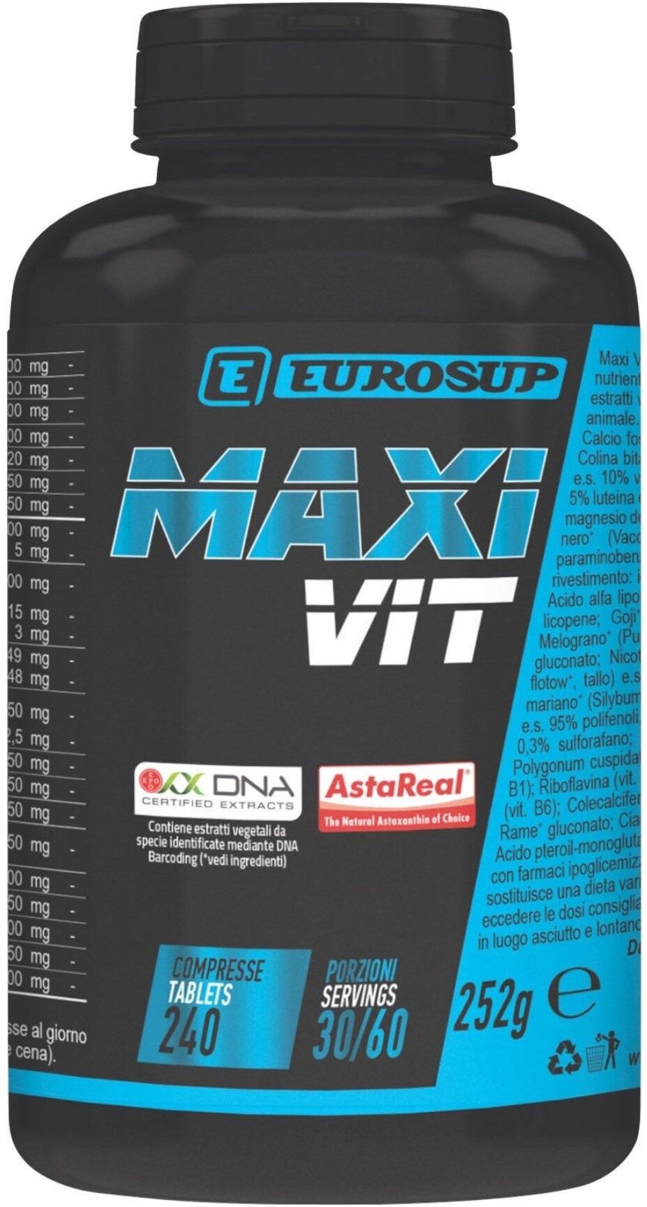 EUROSUP Maxi Vit 240 Compresse 