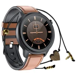Maxcom Smartwatch Bluetooth 4.2 Herren Uhr 7 Zifferblattdesigns Schwarz