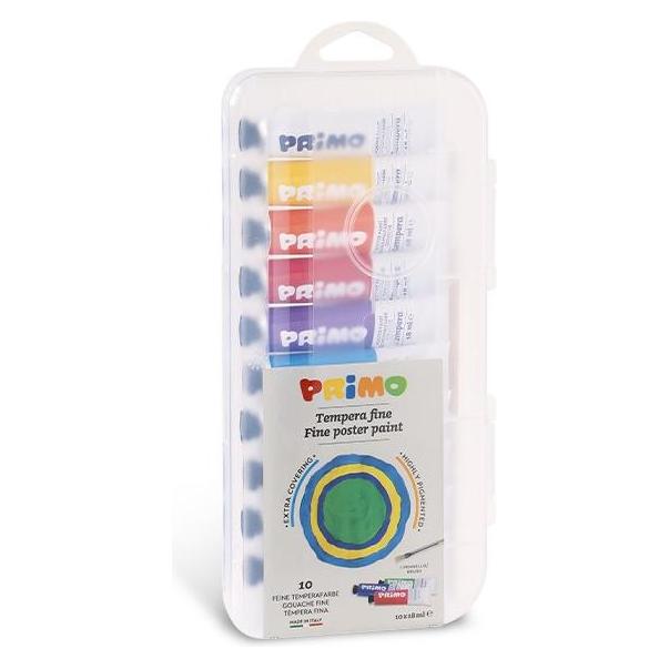 Primo 10er-Pack 18ml Farben Temperatuben (18 ml) (744T10GAP)
