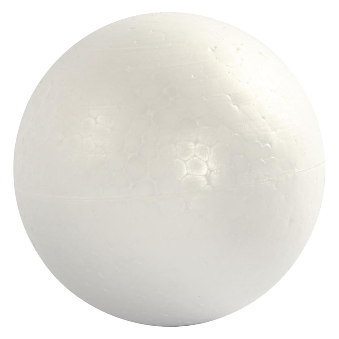 Creativ Company Styropor-Kugeln 12 cm, Weiss, 5 Stück, Anzahl Stück (54313)