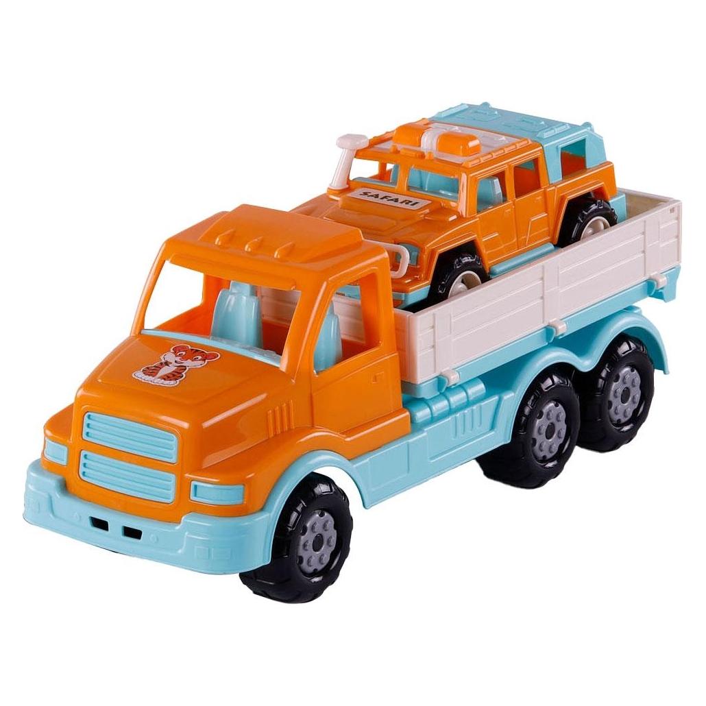 Polesie Cavallino XL Torpedo Truck mit Survival Jeep Orange, 4 (44918437)