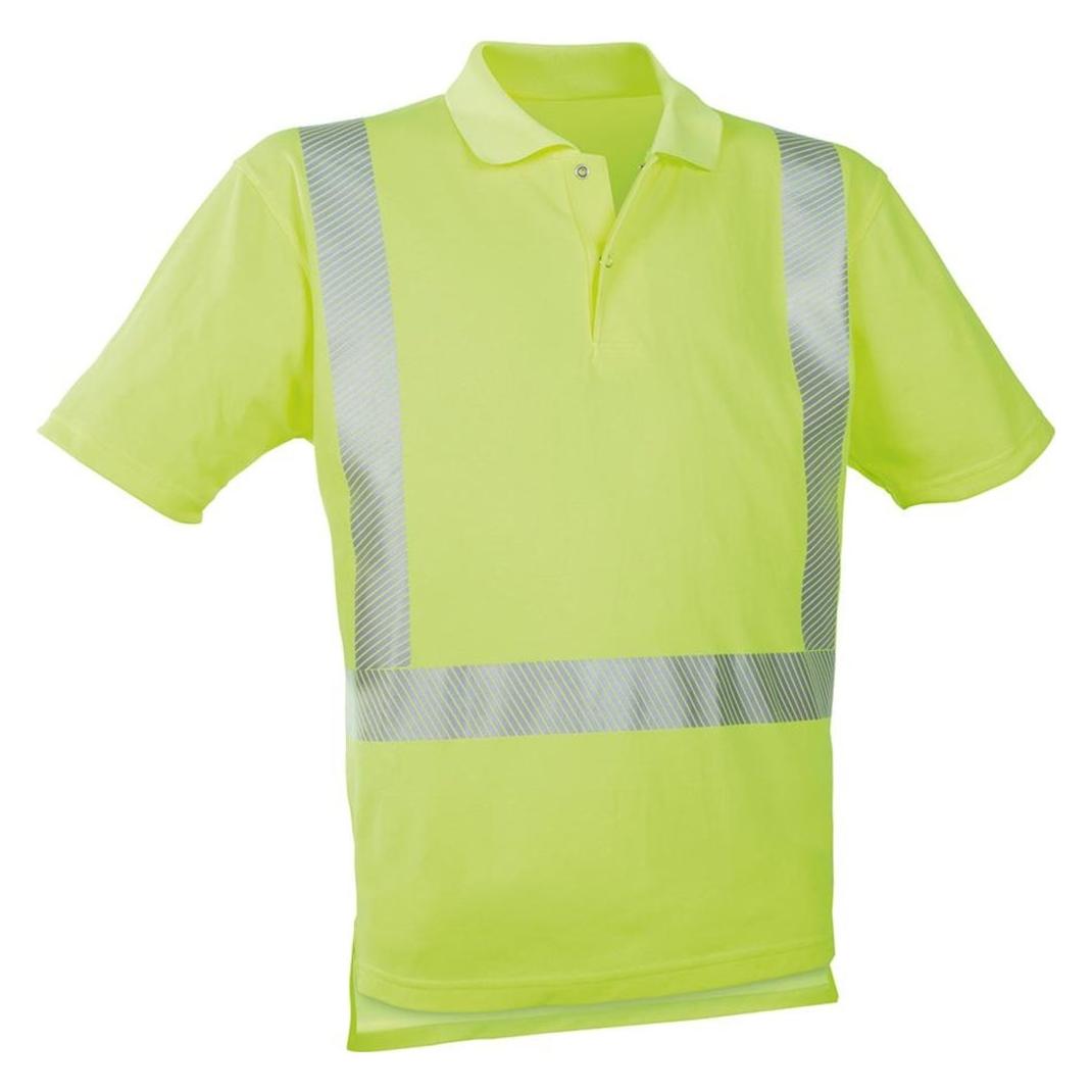 Magni Format 4250063627010 - warn-polo-shirt leuchtgelb. Gr. XL (XL) (4250063627010)