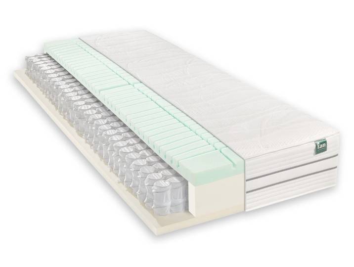 f.a.n. Schlafkomfort Medicare Top Tonnentaschenfederkernmatratze 090x200cm 27 cm H4 hoch