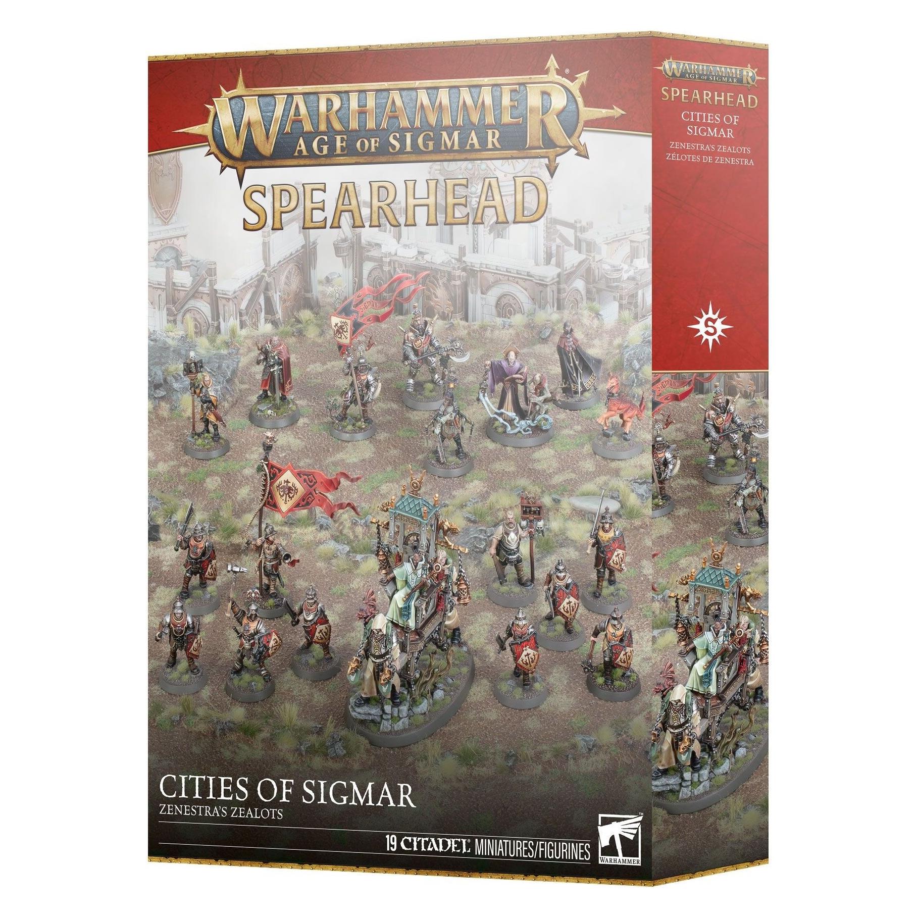 Games Workshop Warhammer AoS - Spearhead City of Sigmar : Zelotes de Zenestra (Kunststoff) (99120202061)