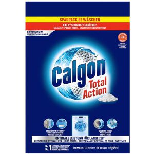 Calgon Wasserenthärter Total Action, für Waschmaschine, Pulver, gegen Kalk, Schmutz, Korrosion & Gerüche, 2,075 kg, 83 WL