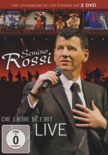 Semino Rossi - Semino Rossi - Die Liebe bleibt (Live) (2DVD) - Preis vom 11.10.2026 03:10:56 h