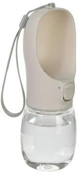Uplift Essentials High Capacity Portable Dog Water Bottle Leakproof Outdoor Hydration System For Small To Large Breeds white 12 Oz