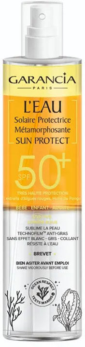 Garancia L'Eau Solaire Protectrice Métamorphosante SPF50+ Protection solaire corps