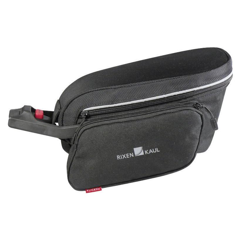 KlickFix Contour Evo 3L (3 l, Gepäckträgertasche, Satteltasche) (K0217E-NOIR)