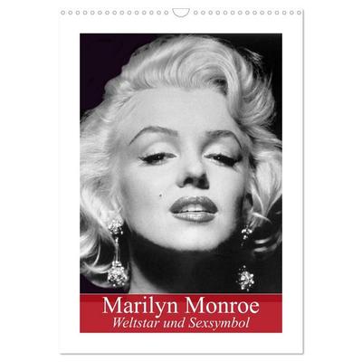 Marilyn Monroe. Weltstar und Sexsymbol (Wandkalender 2027 DIN A3 hoch), CALVENDO Monatskalender