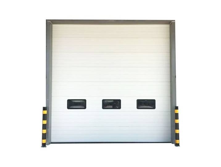 Porte verticale industrielle résistante au vent, porte à levage thermique isolée, porte à enroulement, porte de garage, entrepôt logistique