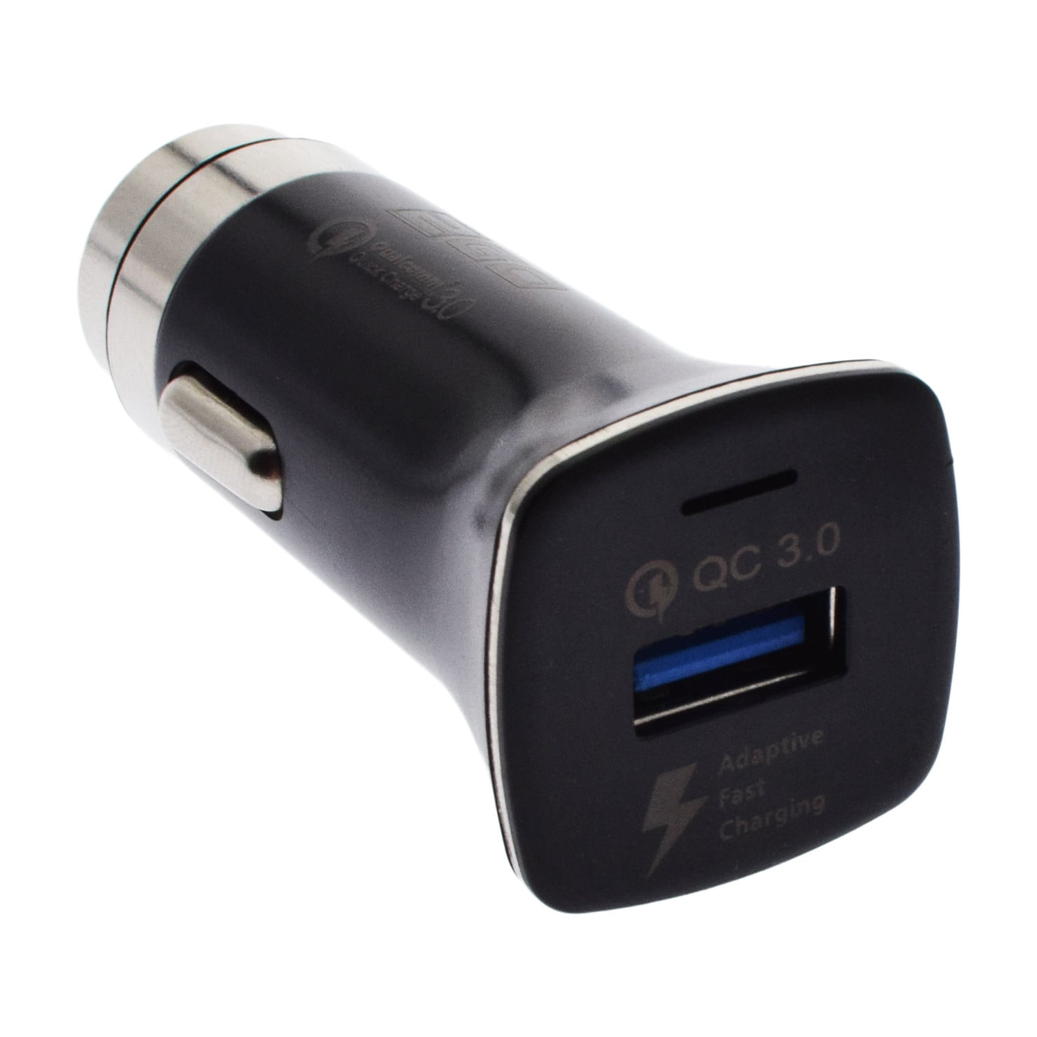 2GO 795955 Kfz-sneloplader 12V/24V met USB Quick Charge - zwart
