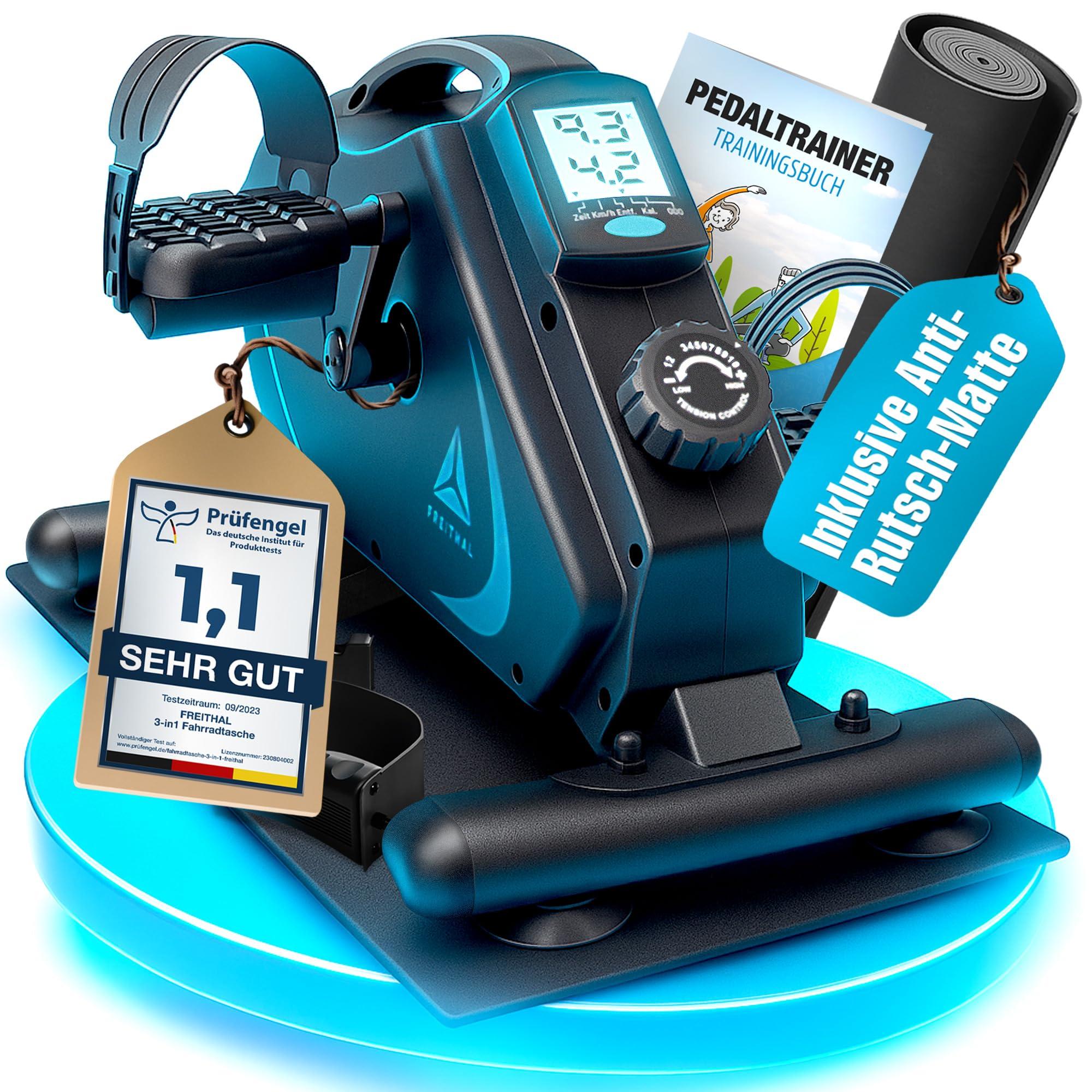 Pedaltrainer Senioren, flüsterleiser Beintrainer, 10 Stufen und LED-Display