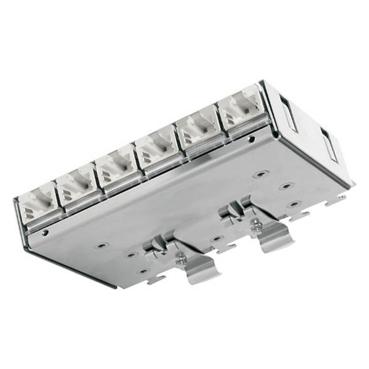 Telegärtner Netzwerk Patchpanel 6 Port 6a 3 HE (J02021A0055)