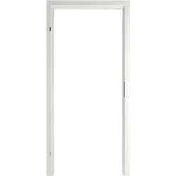 Hörmann ProLine Holz-Zimmertür-Umfassungszarge - Duradecor glatt  RAL 9016 Verkehrsweiß seidenmatt 420 mm DIN Links 985 mm 1985 mm