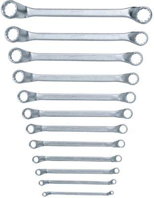 Doppel-Ringschlüssel-Satz, 12-tlg gekröpft, 6-32mm