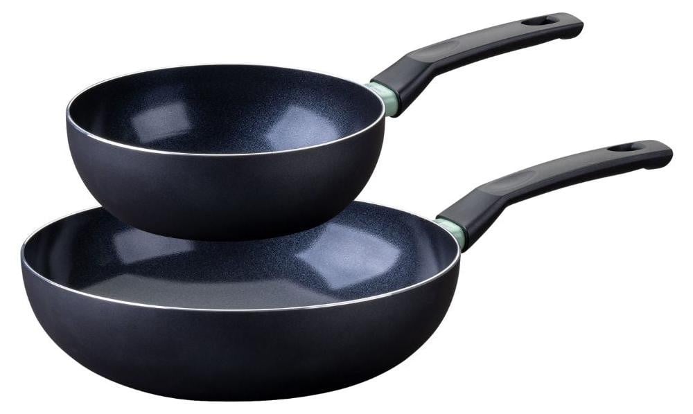 Set van 2 Brandao woks - Fackelmann - 20 cm en 28 cm