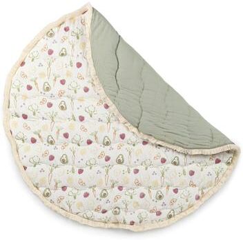 Crane Baby Clementine Fruits & Veggies Cotton Quilted Baby Play Mat