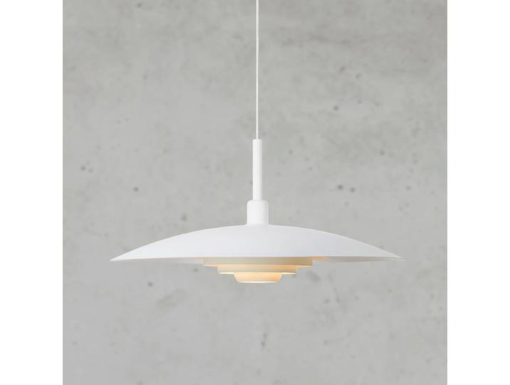 Suspension Piny - Type B 57 x 28 x 57cm Blanc/Blanc Matériau : Métal Surface en métal : Laqué Type de métal : Fer E27