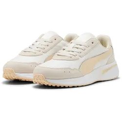 PUMA R78 Glance Sneaker Damen 12 - warm white/canvas/puma white 38