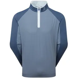 FootJoy Temposeries Mixed Texture Chill-Out Herrenpullover Dark Denim - XXL