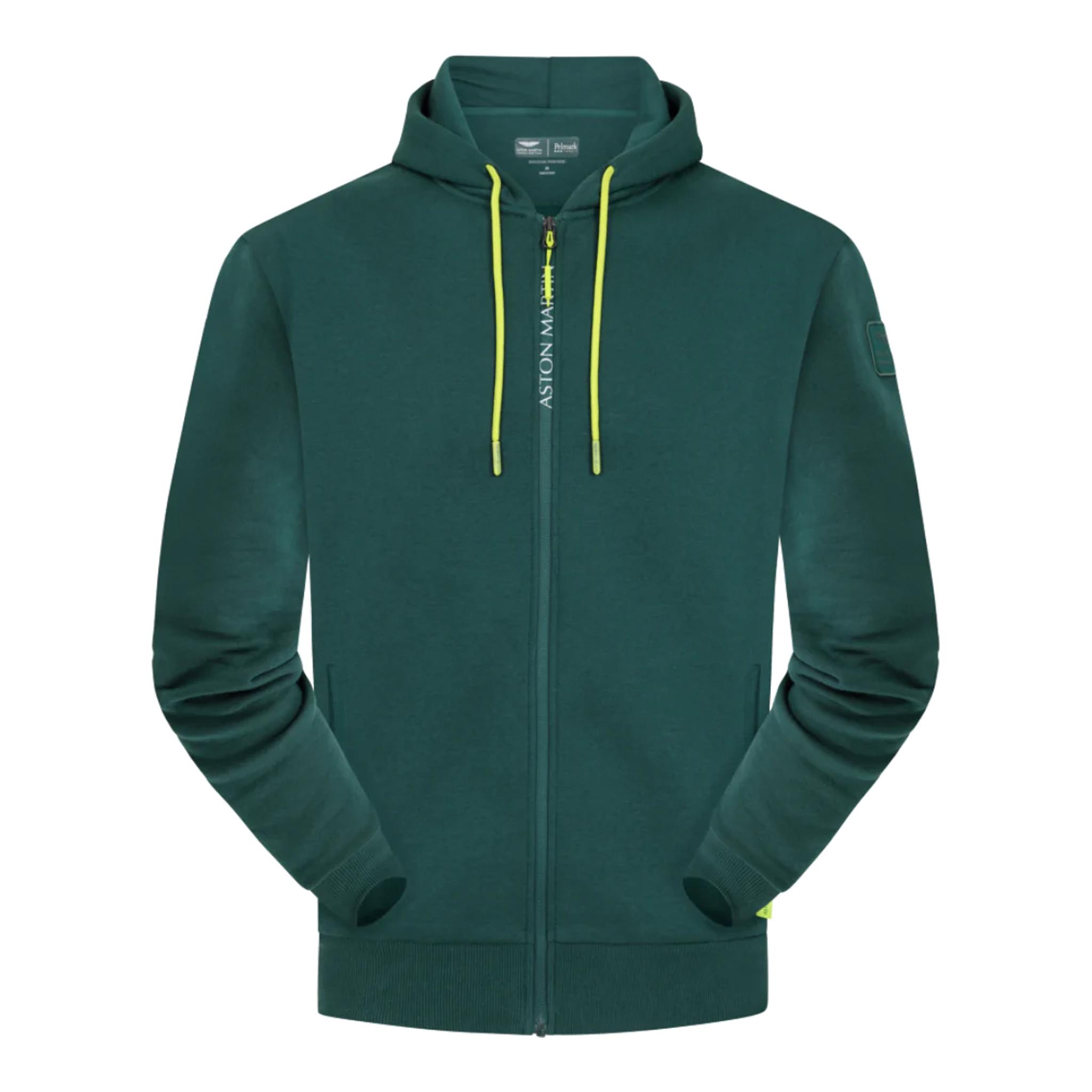 Aston Martin F1 Offizielle Team Herren Green Track Jacke