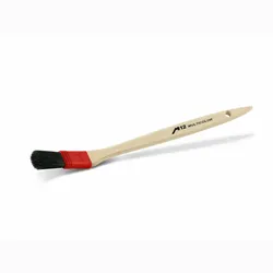Plattpinsel gebogen 20 mm, schwarze M12 Borste - AUSLAUF