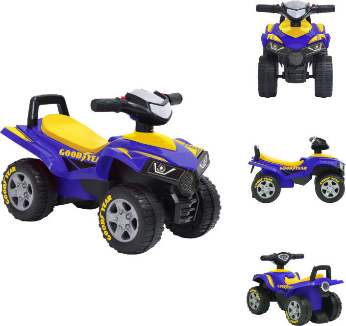 vidaXL Good Year Zit-quad voor kinderen, blauw